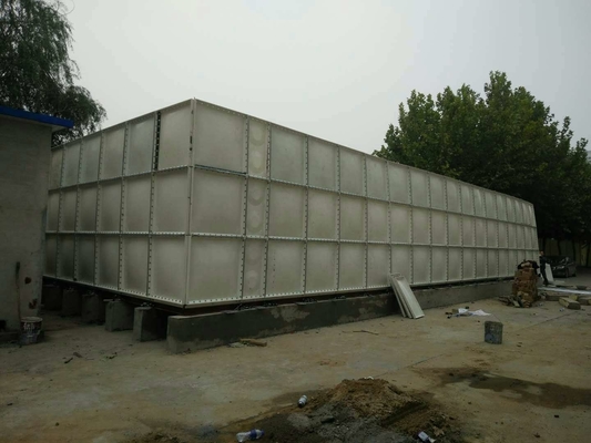 ODM Glassfiber Plastic Water Storage Tanks Grp Sectional Panel Tank For Irrigation