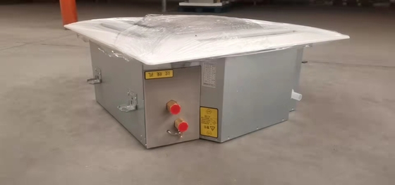 Heating And Cooling Central Hydronic Cassette Fan Coil Units FCU 4 Way