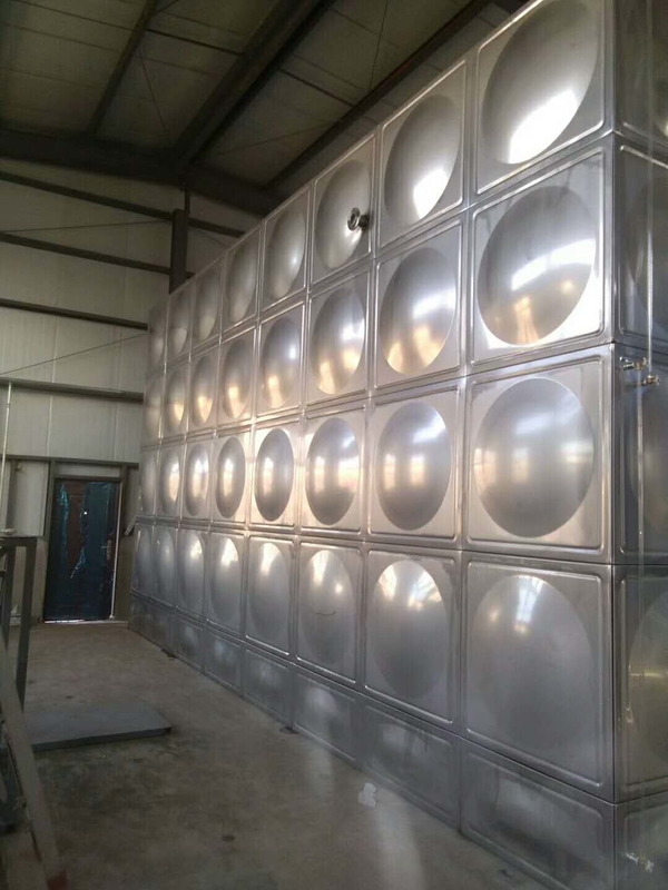 Rectangular 10000l Steel Water Tank Stainless Steel Hot Water Storage Tank