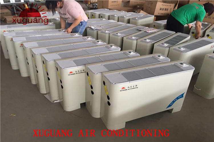 18.9KW International Environmental Floor Standing Fan Coil Unit Low Static 12Pa