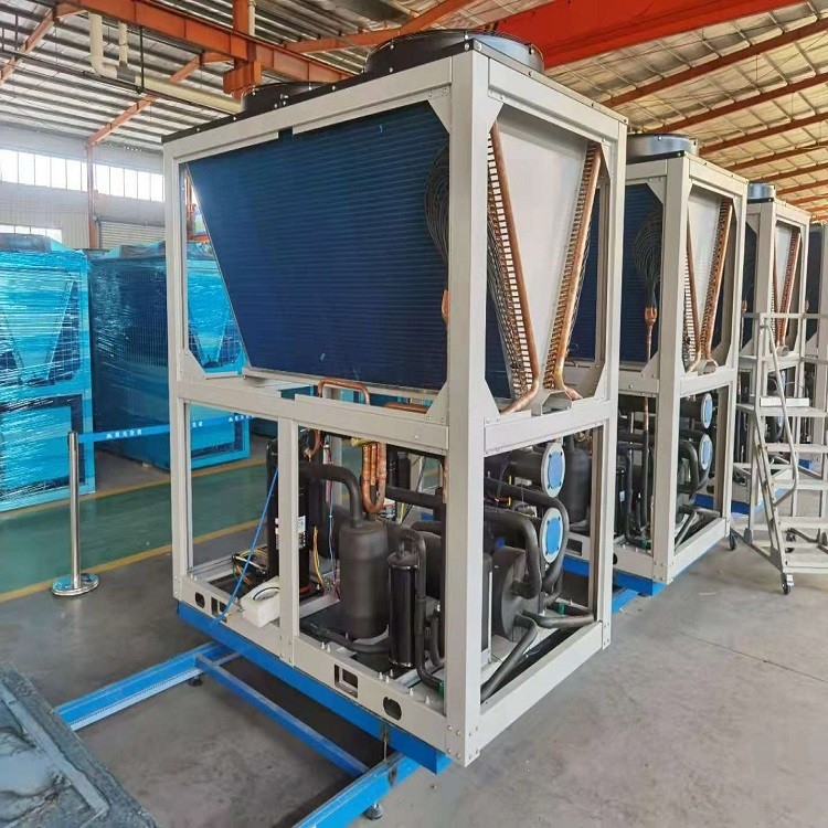 R410A Domestic Liquid Air Cooled Industrial Chiller For Heating Swimming Pool 750Kg